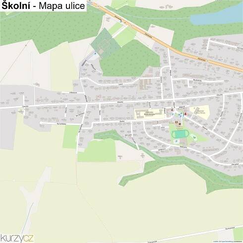 Školní - mapy | Kurzy.cz
