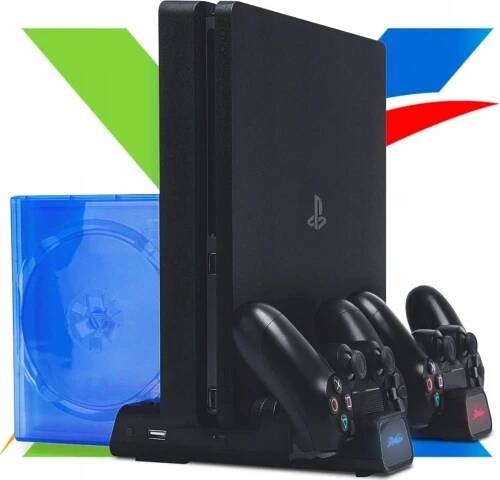 Froggiex FX-P4-C3-B PS4 Multifunction Cooling Stand