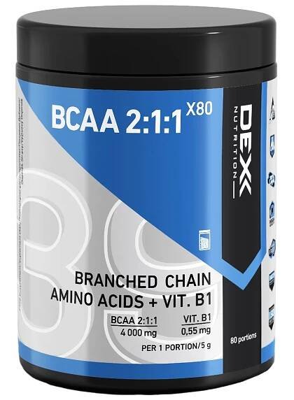 DEX Nutrition BCAA 2:1:1 X80 400 g