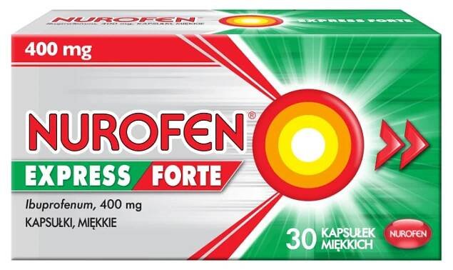 Nurofen Express Forte Soft kapsle 30 kusů