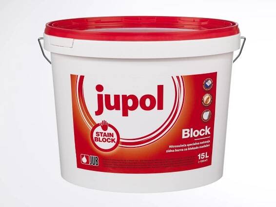 JUB JUPOL BLOCK bílá 1001 / 15 L