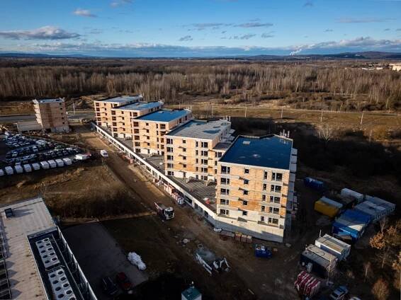 Celkový pohled na projekt Byty 4 Dvory - Prodej bytu 4+kk 112 m², M. Horákové, České Budějovice - České Budějovice 2