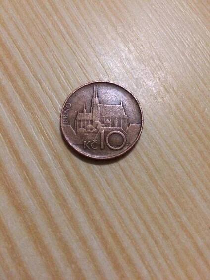 Vzácná Deseti Koruna,Vzor 1993
