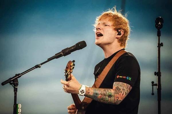 Ed Sheeran v Hradci Králové
