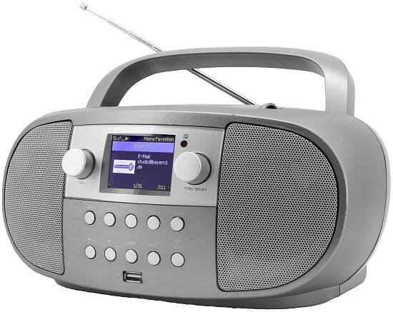 soundmaster SCD7600TI SCD7600TI internetové stolní rádio, DAB+, FM, internetové, CD, USB, Bluetooth, Wi-Fi, internet, vč