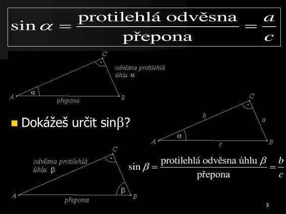 PPT - GONIOMETRICKÉ FUNKCE PowerPoint Presentation, free download - ID:4307197