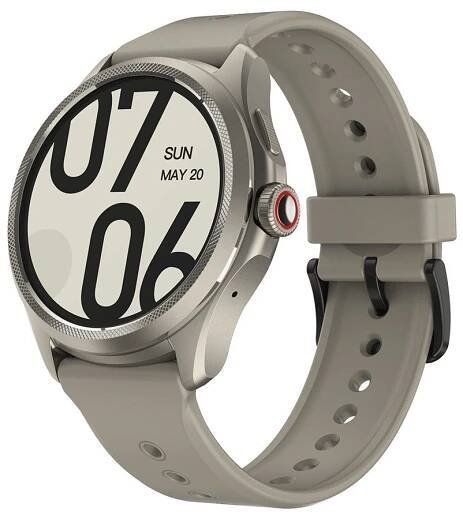 Rozbaleno TicWatch Pro 5 GPS chytré hodinky Sandstone