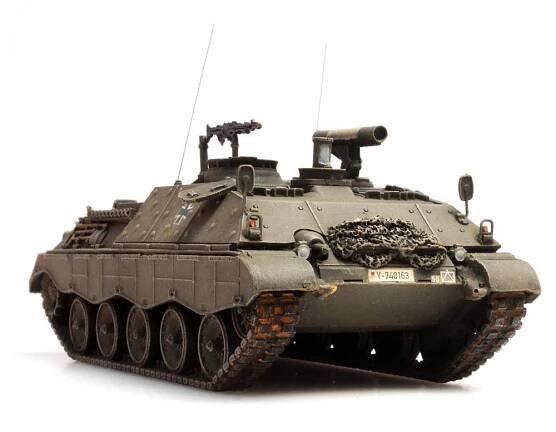 Jagdpanzer Jaguar 1, Bundeswehr, green | Sběratelské modely letadel, tanků a vojenské techniky 