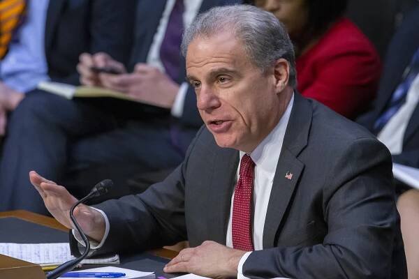 Justice Department Inspector General Michael Horowitz testifies before the Senate Judiciary Committee.