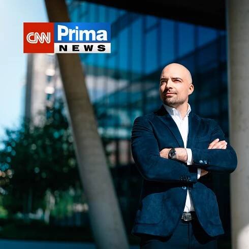 Předseda představenstva Pavel Rydzyk na CNN Prima News v pořadu Svět financí