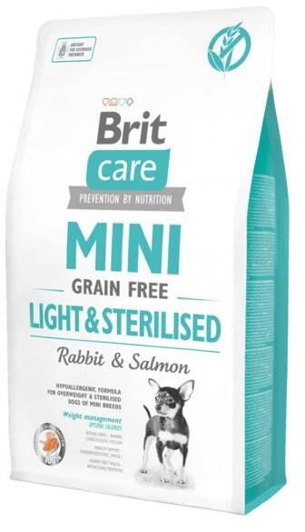 Brit Care Mini Grain Free Light & Sterilised - 1