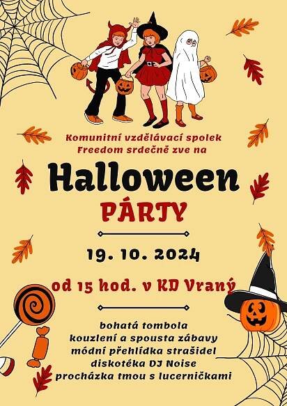 Halloween párty: Infocentrum ve Slaném