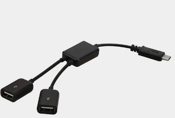 USB-C 3.1 rozdvojka na USB M/F