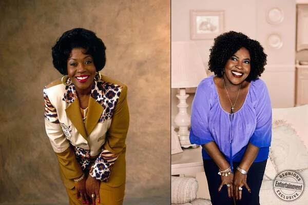 Jo Marie Payton on 'Family Matters'; Jo Marie Payton in 2017