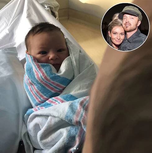 Aaron Paul and Wife Lauren Welcome First Child, a Daughter