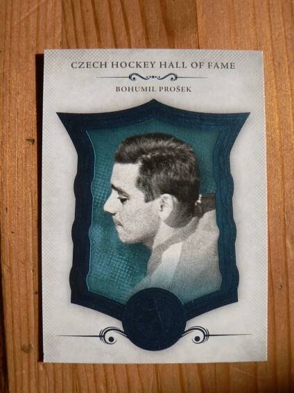 Prošek Bohumil - CZECH HOCKEY HALL OF FAME - Hokejové karty