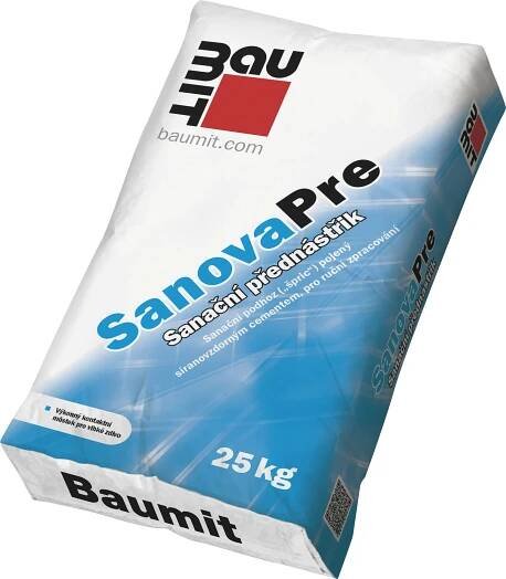 Baumit SanovaFine Sanační omítka štuková 25 kg