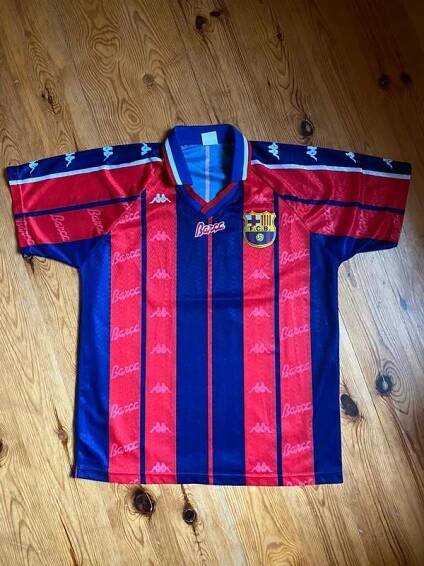 Vintage fotbalový dres Barcelona