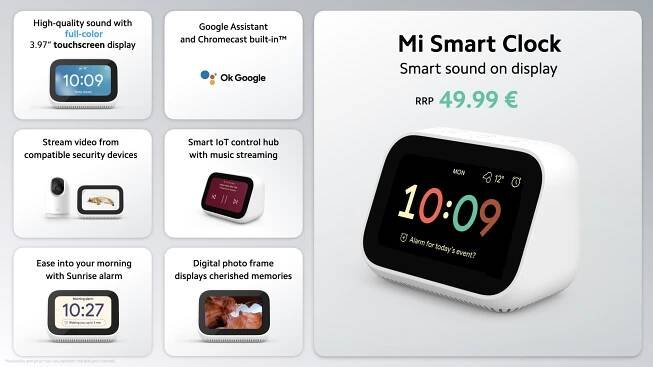 Dalším zajímavým prvkem je podpora funkce Chromecast. Lze tedy předpokládat, že obrazovku zařízení bude možné použít k přehrávání videí z YouTube, Netflixu a dalších platforem a aplikací s jeho podporou. Oblíbenou funkcí jistě bude schopnost promítat digitální fotky, kdy displej zastane roli fotorámečku.