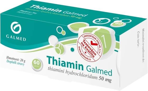 Galmed Thiamin 50mg 60 tablet