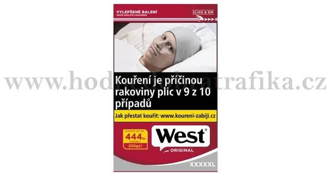 West cigaretový tabák Red XXXXL 200g - NOVINKA - Hodně dobrá trafika ®