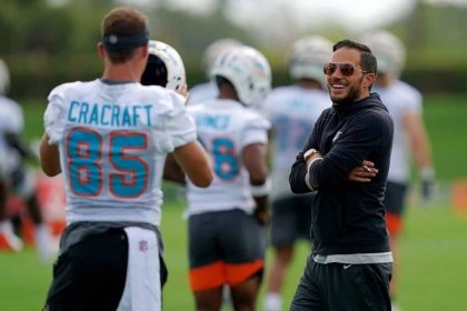 Dolphins coach Mike McDaniel: Particular, present, putting it all out there - The Athletic