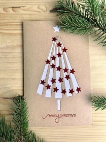 Free Christmas Greeting Cards, Christmas Paper Crafts, Homemade Christmas Cards, Christmas Card Crafts, Easy Christmas Diy, Easy Paper Crafts, Christmas Cards To Make, Christmas Greetings, Diy Paper