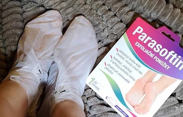 recenze exfoliační ponožky parasoftin