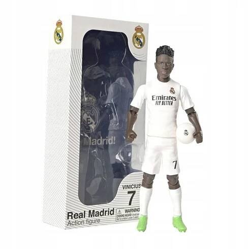 Sběratelská figurka Vinicius Vini Real Madrid 20 cm: oficiální kolekce