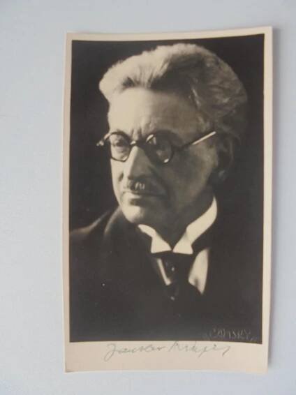 Autogram + foto-Jaroslav Kvapil-spisovatel - Ostatní sběratelské předměty