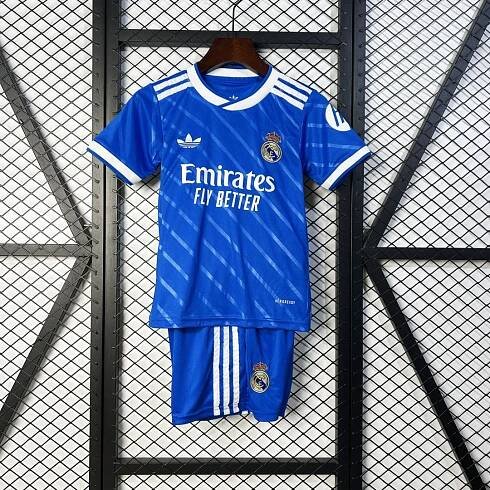 Kid's Real Madrid Third Kit 2025/26