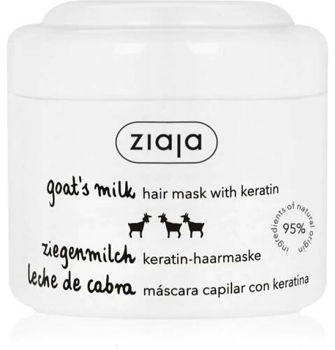 Ziaja Goat's Milk posilující maska pro suché a poškozené vlasy