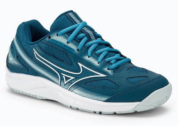 Tenisové boty Mizuno Break Shot 4 AC moroccan blue / white / blue glow