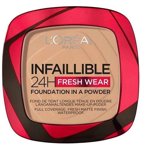 L'Oréal Paris Infaillible 24h fresh wear Foundation in powder make up v pudru 140, 9 g