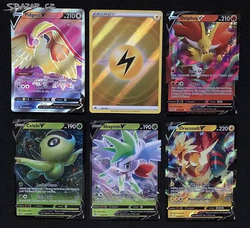 Pokémon karty. 250ks + Blissey Box.