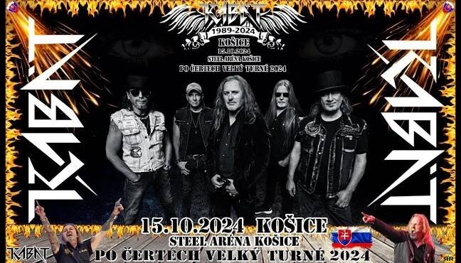 KABÁT - KOŠICE 15.10.2024, celý koncert, 1080p