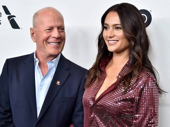 Bruce Willis and Emma Heming Willis