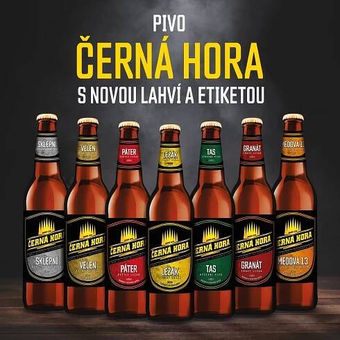 Černá Hora v novém balení - Pivo Černá Hora