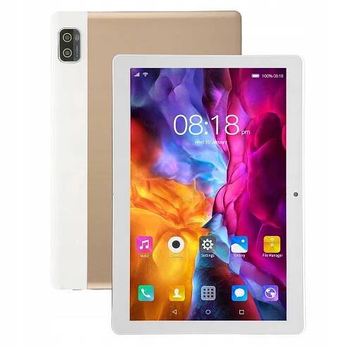 TABLET 10,1 PALCE ANDROID 12 5G WIFI ZLATÝ 6GB + 128GB 1960*1080