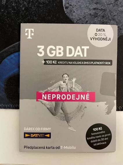 T- mobile sim karta