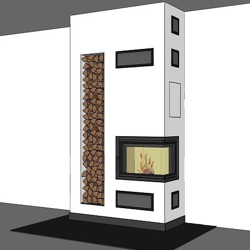 Návod na stavbu krbu – s vložkou Romotop HEAT R 2G S 60.44.33.23 (model BP)