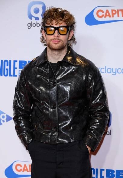 Tom Grennan at Capital's Jingle Bell Ball 2024.