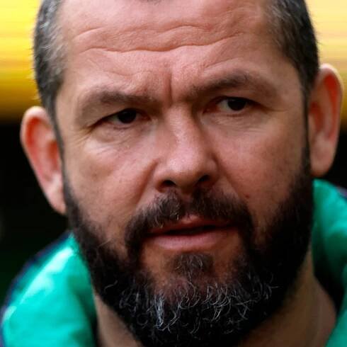 British & Irish Lions coach Andy Farrell