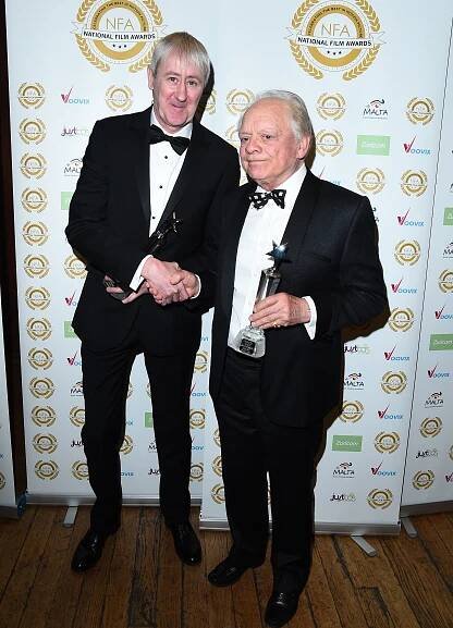 Nicholas Lyndhurst and David Jason at the National Film Awards.