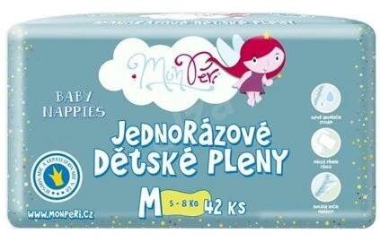 MonPeri - dětské plenky M 5-8kg/42ks