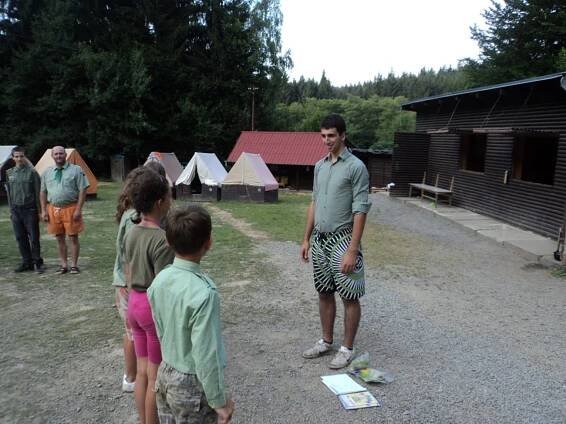 Fotečky tábora 2012 – Pinýrská skupina Dřevohostice – Rajnochovice Sochová