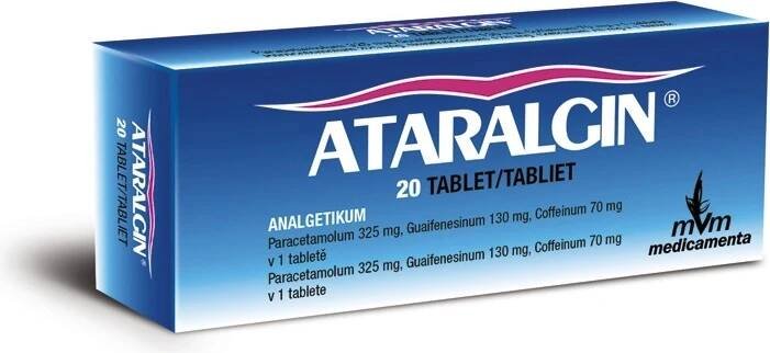 ATARALGIN POR 325MG/130MG/70MG TBL NOB 20