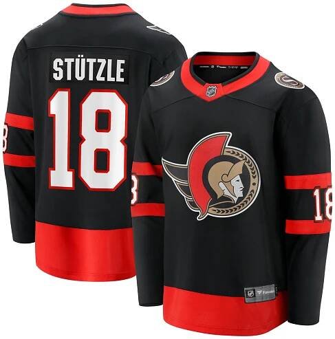 Pánský Dres Ottawa Senators #18 Tim Stützle Breakaway Home