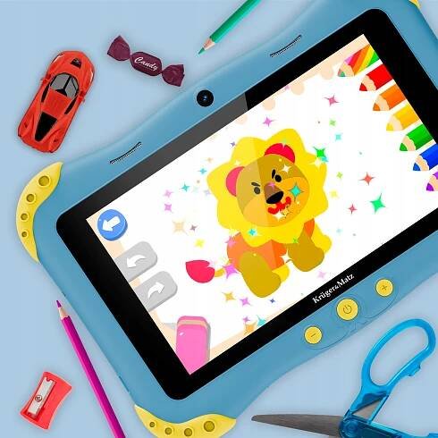 Tablet pro děti Kruger&Matz 7" FUN 708 3/32GB WiFi Android 13 Úhlopříčka displeje 7"