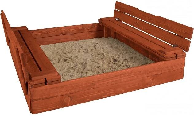 Drewmax MO250 120 x 120 x 25 cm teak od 1 990 Kč